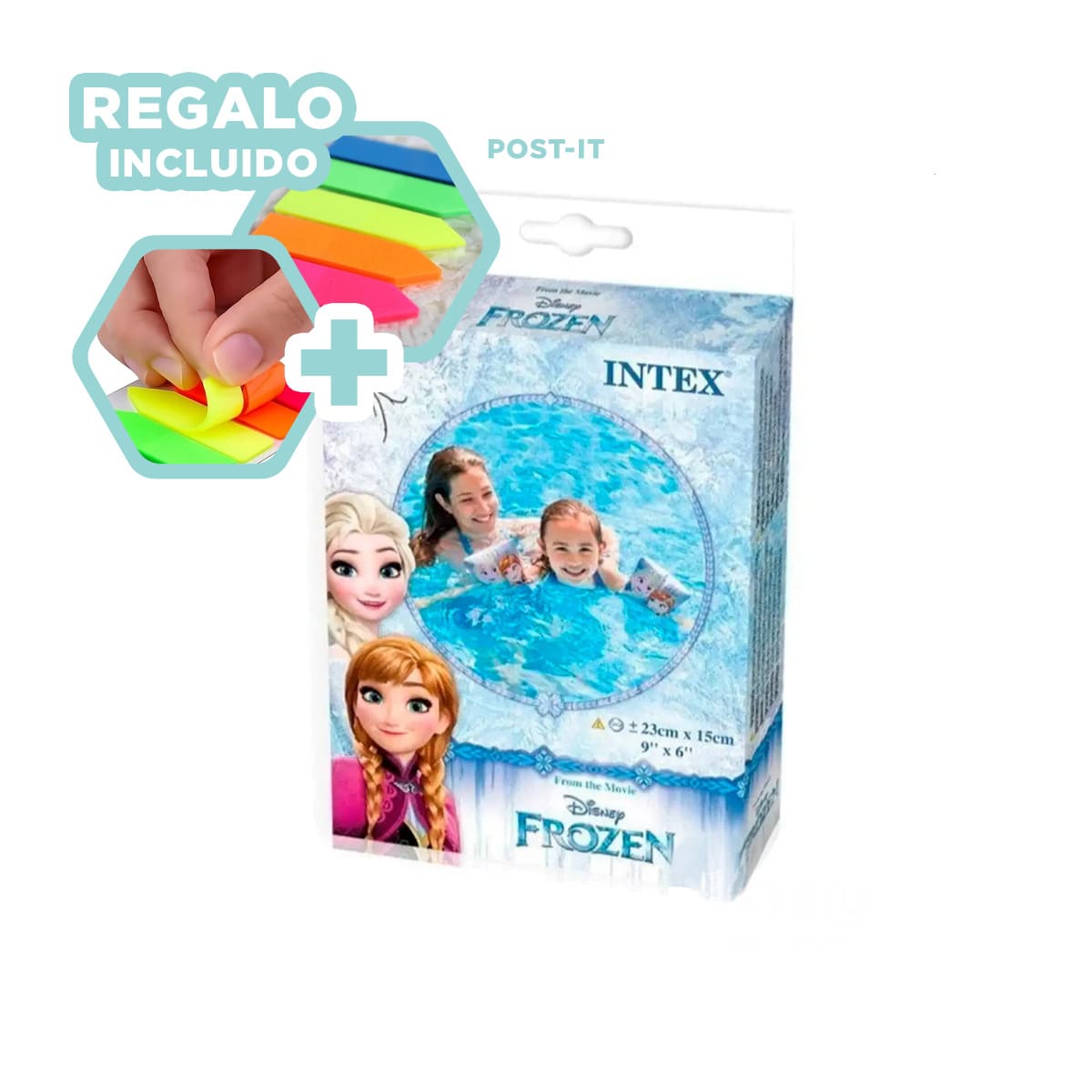PACK3 SALVAVIDAS VERSATIL EN CELESTE Y+LIGAS DE REGALO - 1