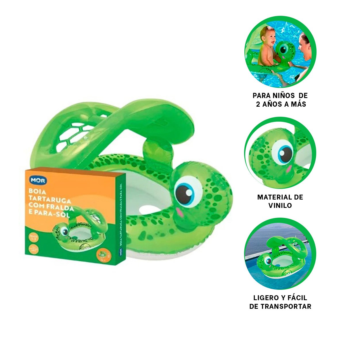 COMPLEMENTO DE PISCINA INFLABLE PARA USO INFANTIL - 3