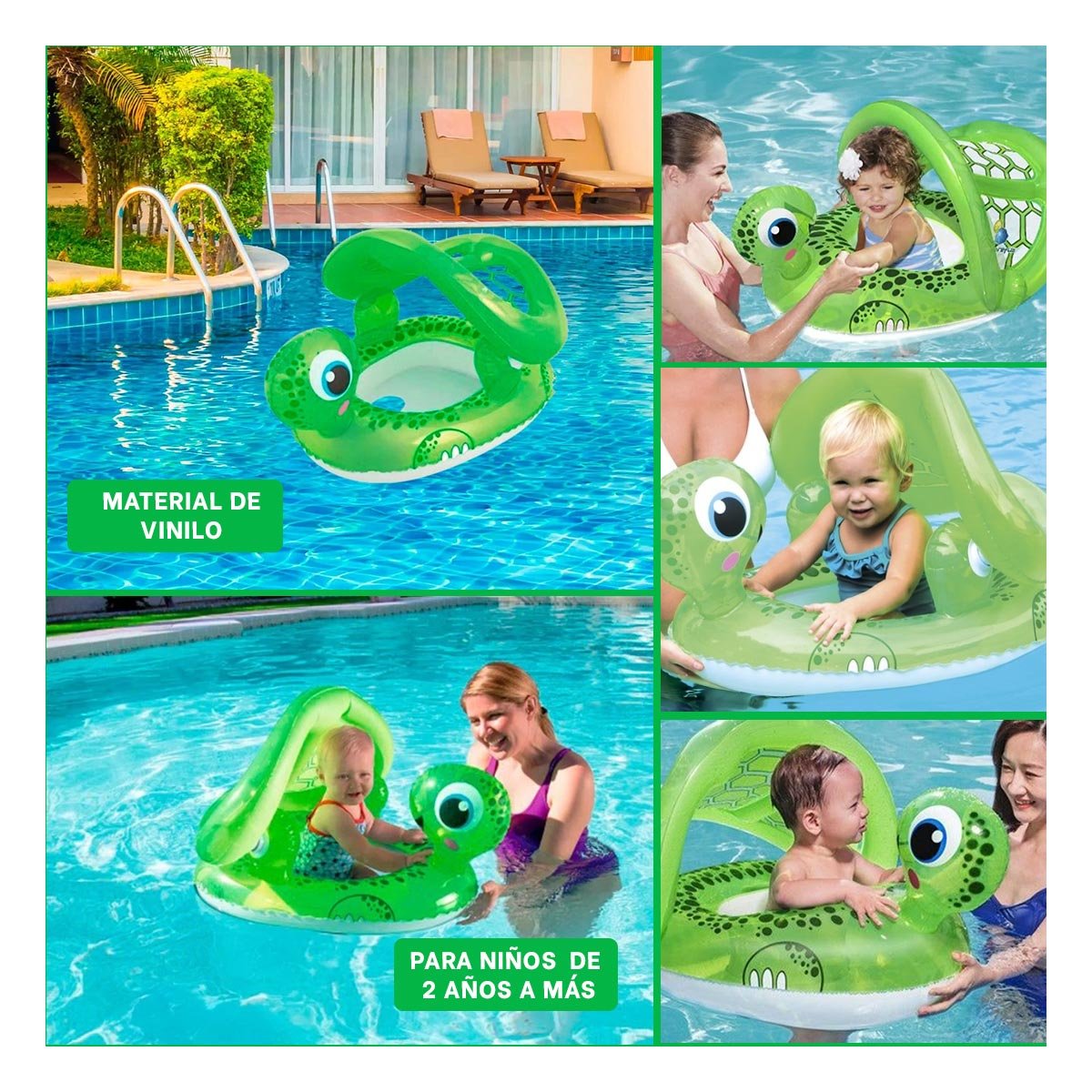 COMPLEMENTO DE PISCINA INFLABLE PARA USO INFANTIL - 5