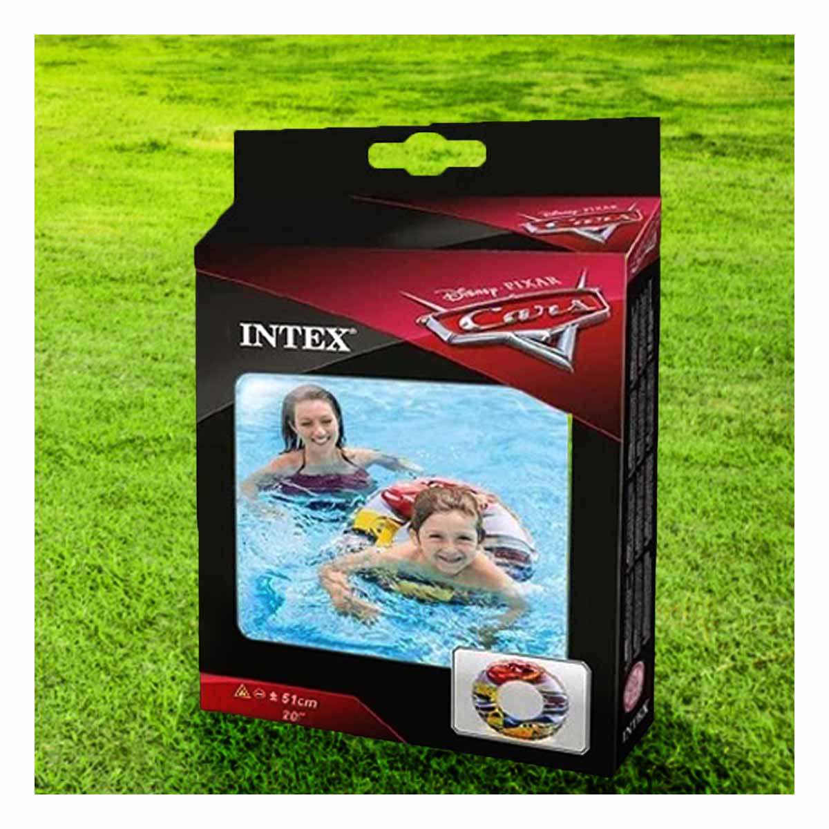 PACK12 FLOTADOR DE BRAZOS FORMA CARRO Y+BANDERITAS ADHESIVAS - 3