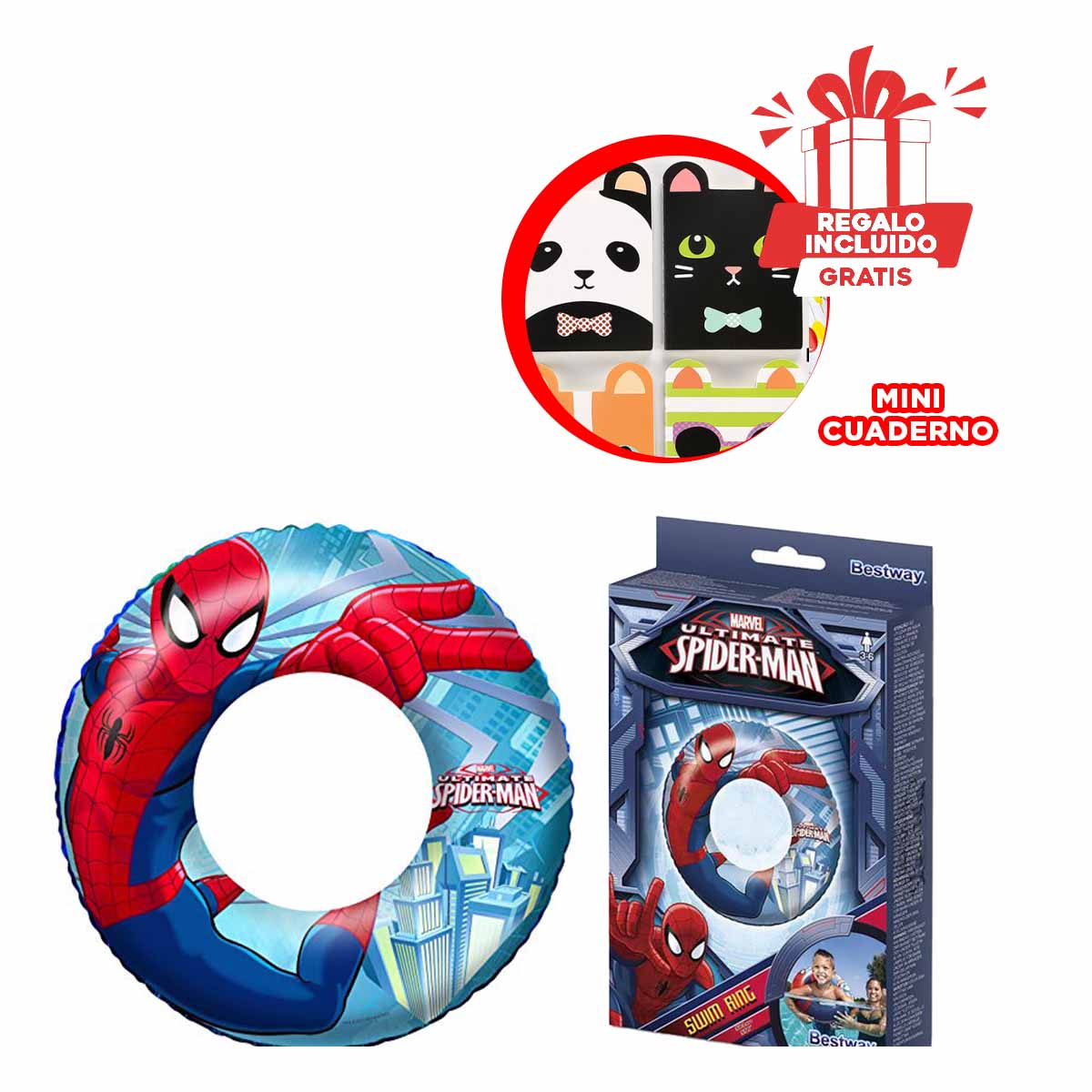 PACK2 SALVAVIDAS VERSATIL DE ARANA Y+LIGAS DE REGALO - 1