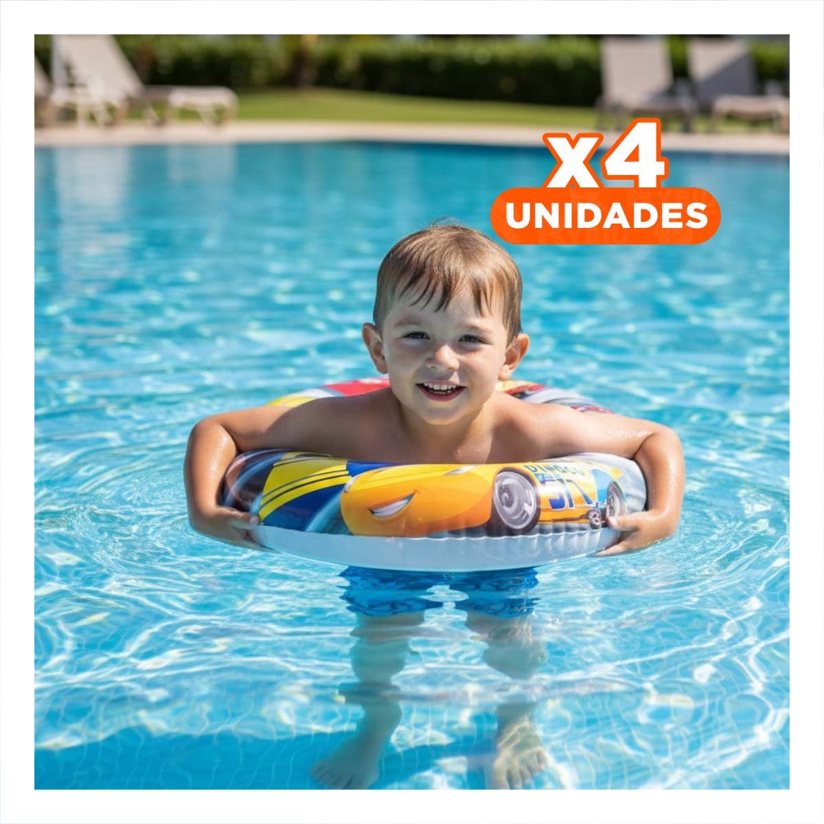 PACK4 ELEMENTO INFLABLE INFANTIL PARA JUEGOS Y RECREACION - 1