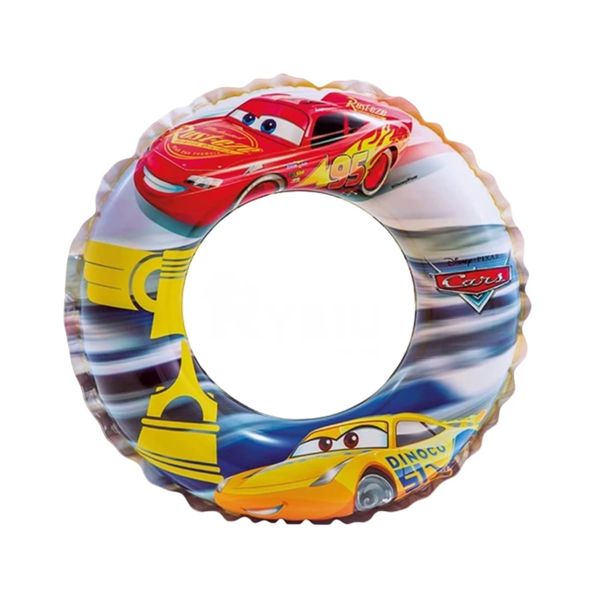 PACK3 FLOTADOR BONITO PARA NINOS 23X15CM DISENO DE CARRO - 2
