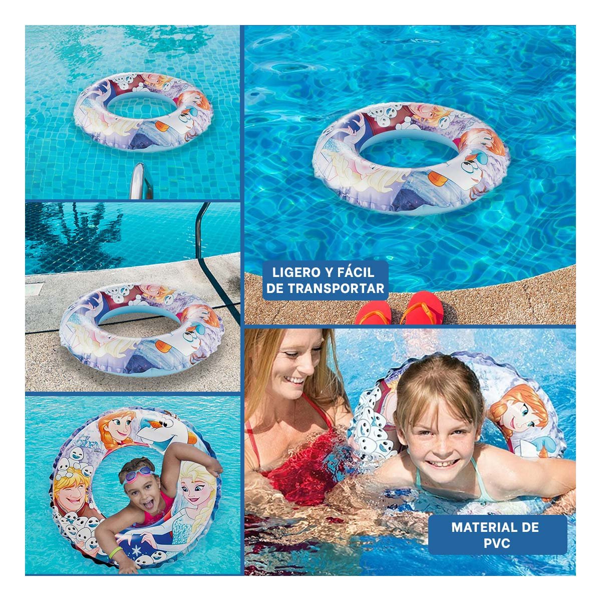 ELEMENTO INFLABLE INFANTIL PARA USO DIARIO EN AGUA Y+LIGAS REGALO - 5