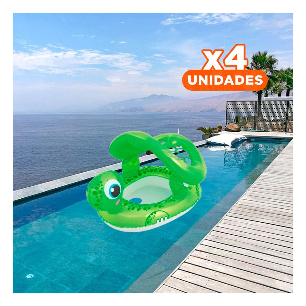 PACK4 INFLABLE INFANTIL PARA JUEGOS EN AGUA - 1