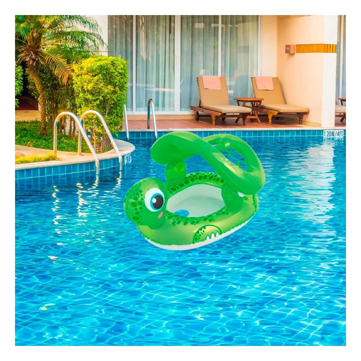 ELEMENTO ACUATICO INFLABLE PARA USO RECREATIVO FAMILIAR Y+REGALO STICKER - 2