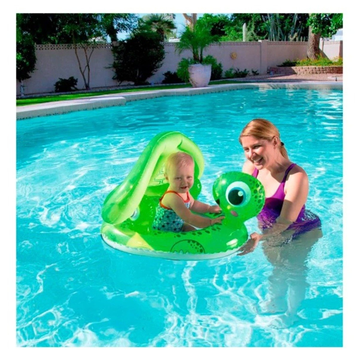 ARTICULO INFLABLE FLOTANTE PARA DIVERSION EN PISCINA Y+PAPEL REGALO - 2