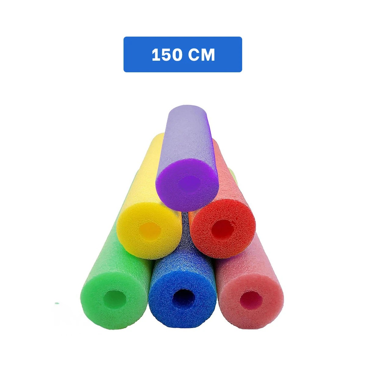 PACK9 TUBO DE ESPUMA FLOTANTE PARA NADAR 1.50M EN MULTICOLOR - 5