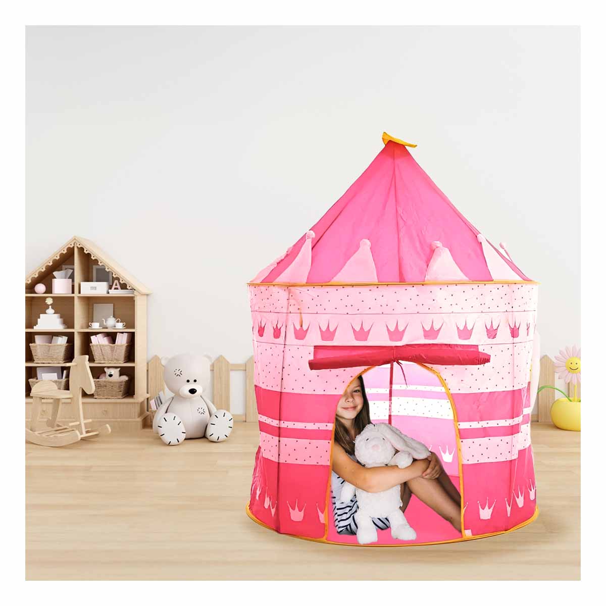 PACK3 CARPA DE 105X135CM PARA NIÑAS Y+BANDERITAS ADHESIVAS - 2
