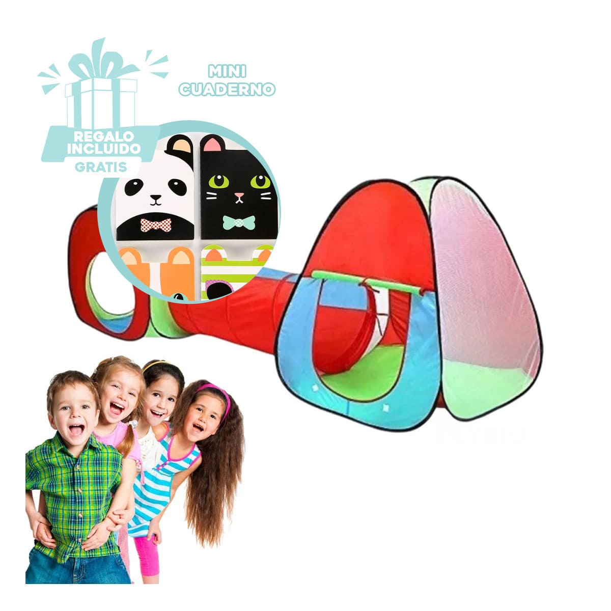 PACK5 CARPA ESTIMULANTE EN MULTICOLOR Y+REGALO AGENDITA - 1