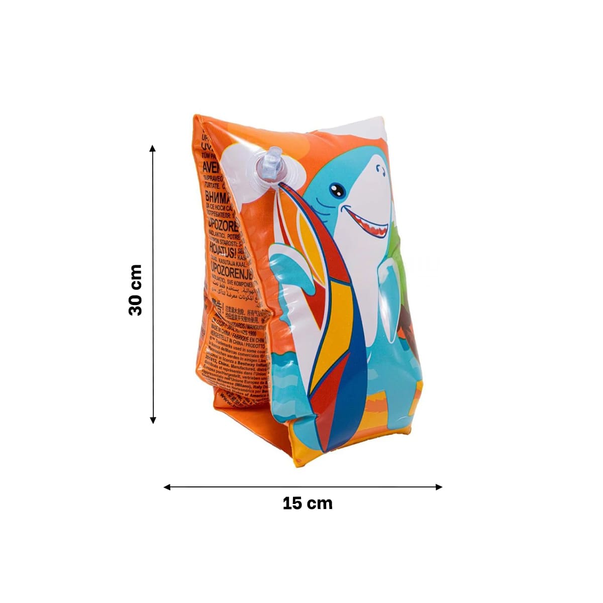 PACK9 BRAZERAS PARA PISCINA EN TIBURON Y+PAPEL DE REGALO - 5