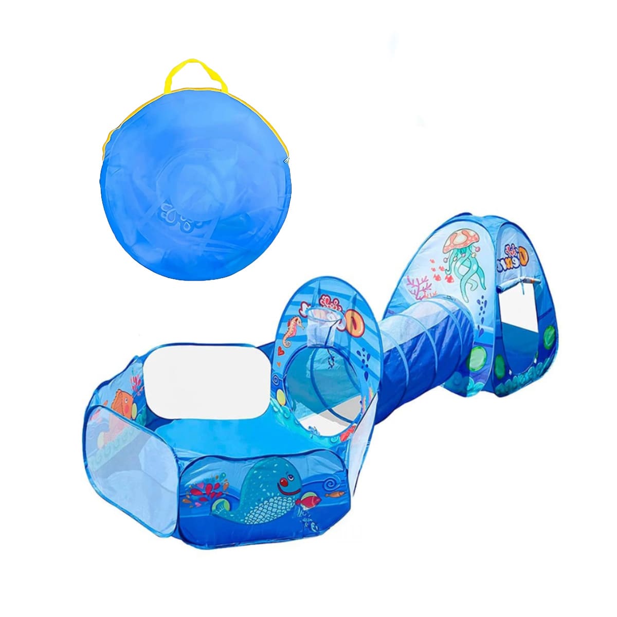 PACK3 CARPA DE 3 PIEZAS NIÑOS CELESTE Y+PAPEL DE REGALO - 4