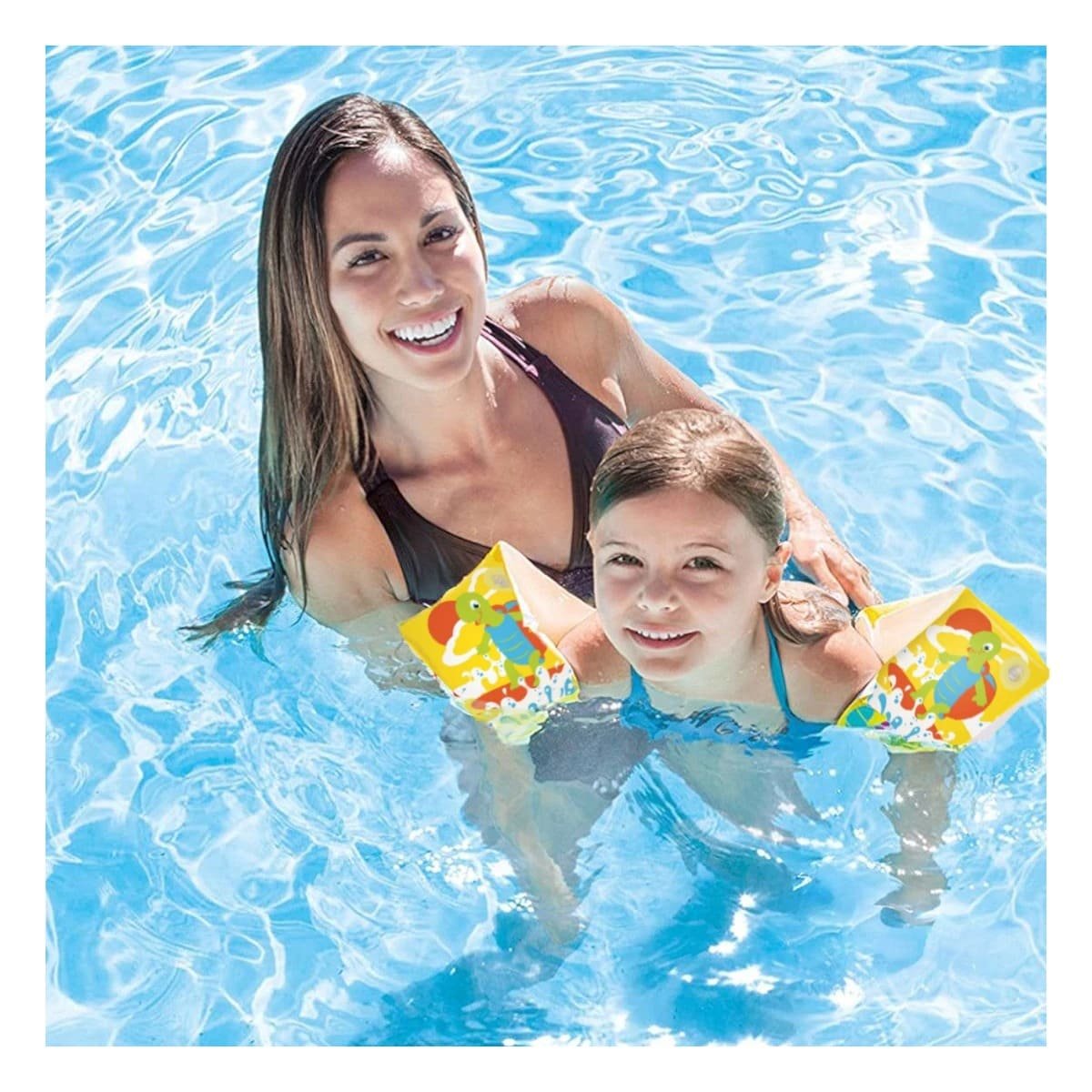 PACK6 AROS ANIMALES ACUATICOS TORTUGA 32043 PARA JUEGOS EN AGUA CON NINOS - 5