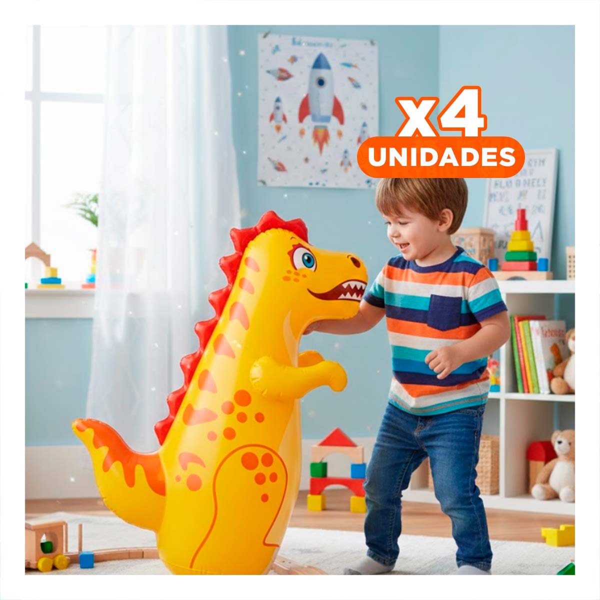 PACK4 ACCESORIO DE ENTRETENIMIENTO FISICO PARA EL DESARROLLO DE LOS NIÑOS - 1