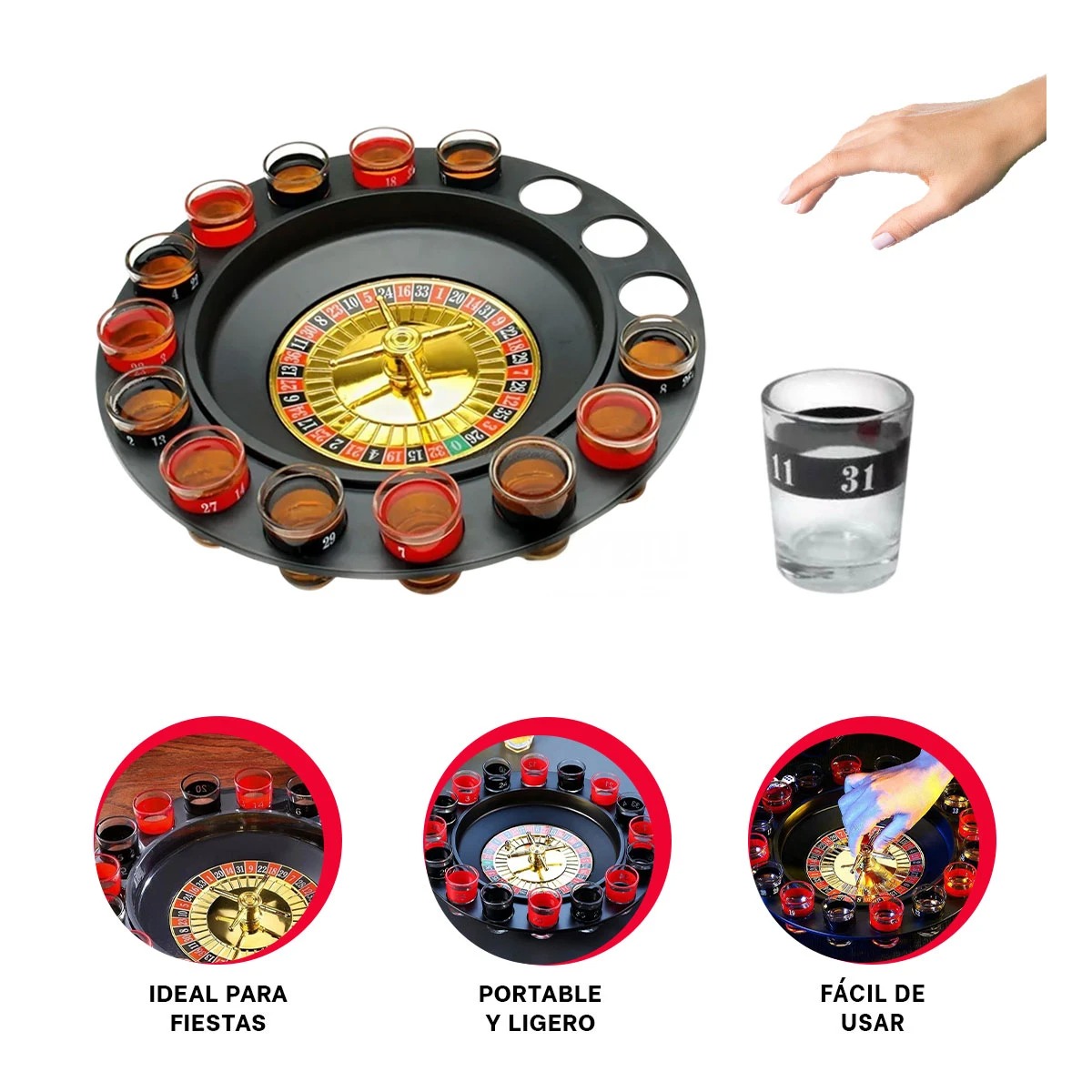 PACK4 SET DE COPAS PARA FIESTA EN MULTICOLOR - 3