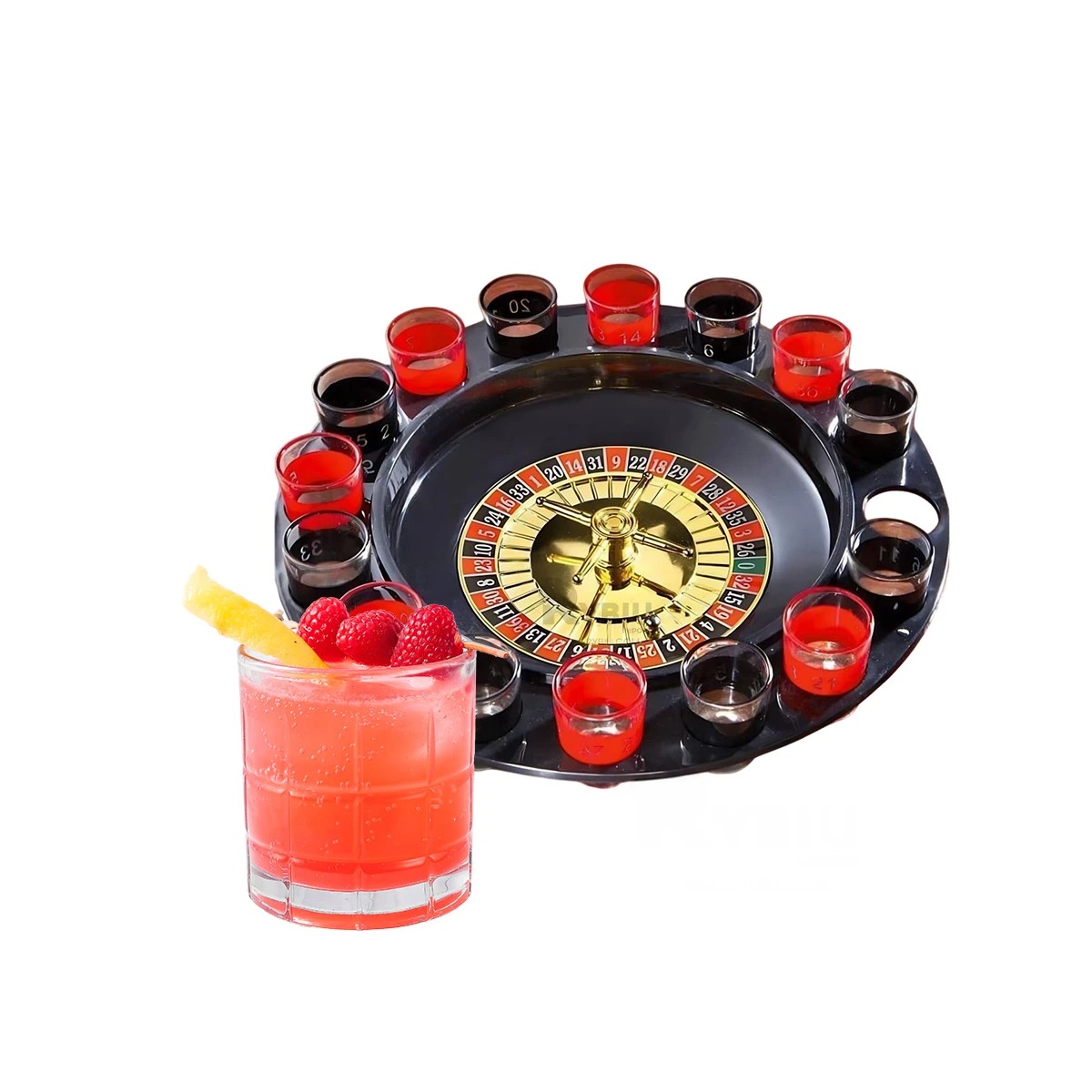 PACK5 JUEGO DE COPAS SHOT EN MULTICOLOR Y+LIGAS DE REGALO - 2