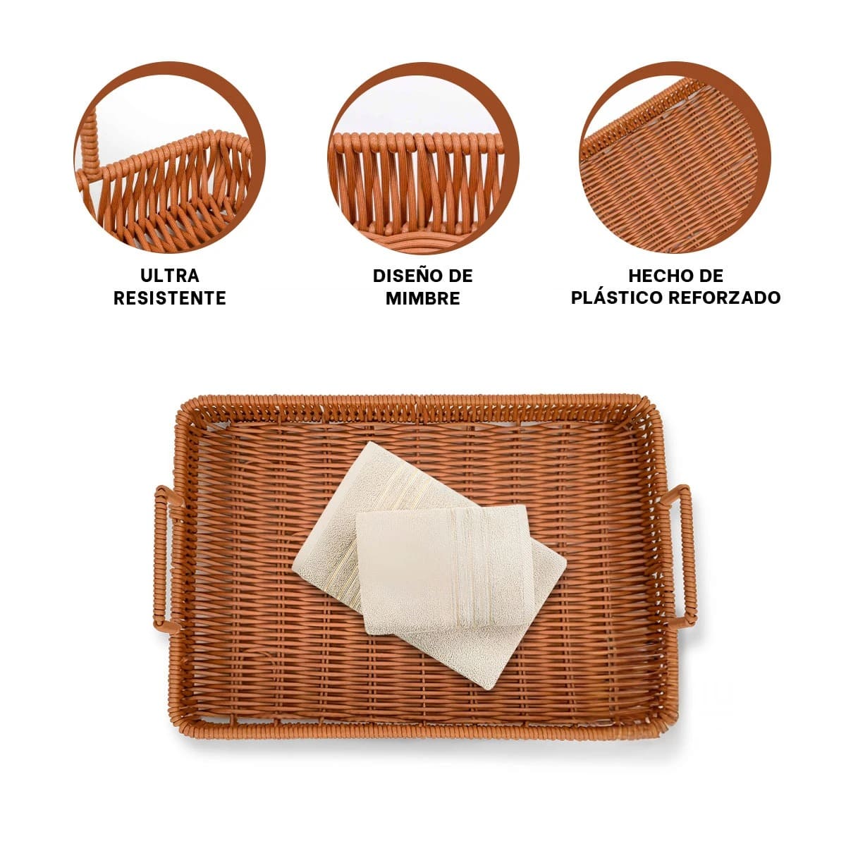 PACK5 CHAROLA RESISTENTE CON ASAS Y+PAPEL DE REGALO - 4