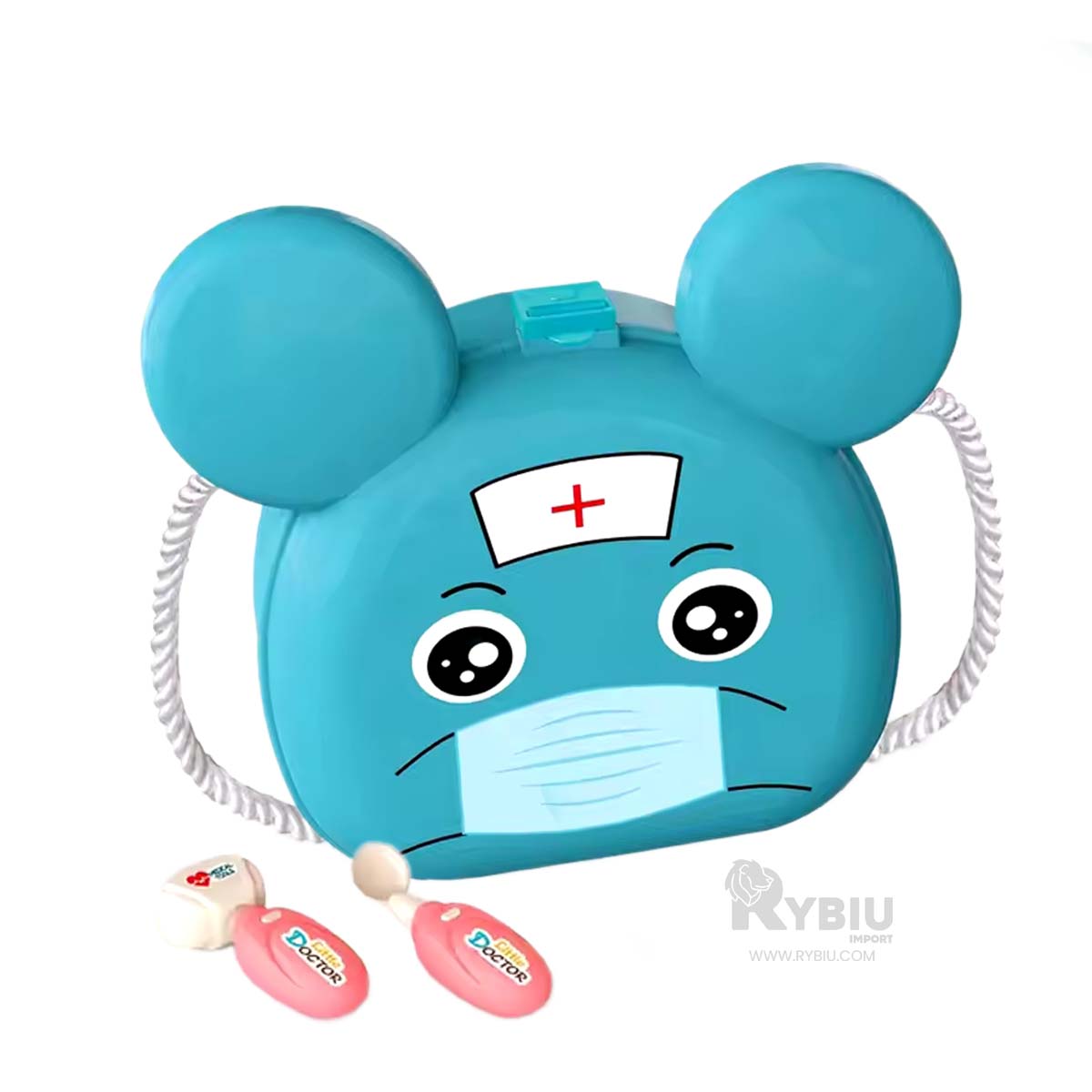 ESTUCHE ENTRETENIDO PARA NIÑOS COLOR CELESTE Y+GIFT STICKERS - 2