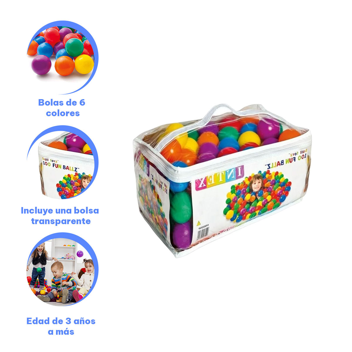 PACK3 KIT DE JUEGO PARA NIÑOS MULTICOLOR Y+LIGAS DE REGALO - 2
