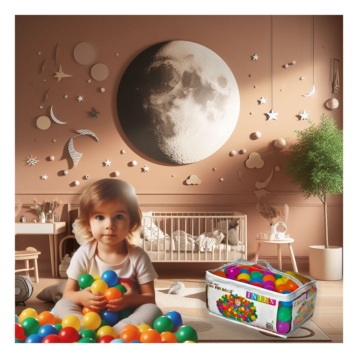 PACK5 SET LLAMATIVO PARA NIÑOS MULTICOLOR Y+REGALO STICKERS - 1