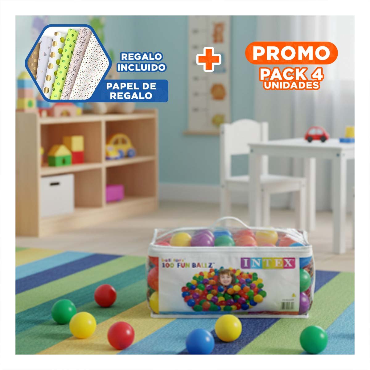 AGRUPACION4 GRUPO DE FACIL ALMACENAJE PARA EL ORDEN DE SUS HABITACIONES Y+PAPEL REGALO - 1