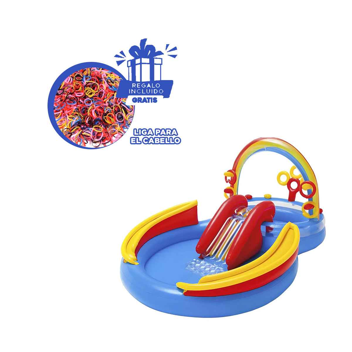 PACK2 FLOTADOR PARA PEQUEÑOS EN MULTICOLOR Y+LIGAS DE REGALO - 1