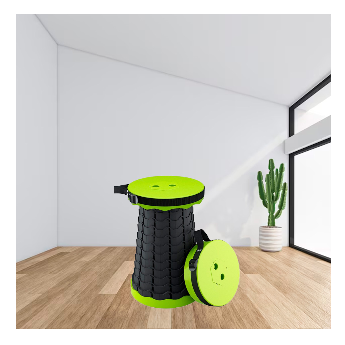PACK12 SILLA PLEGABLE CON SEGURO EN VERDE Y+REGALO AGENDITA - 3