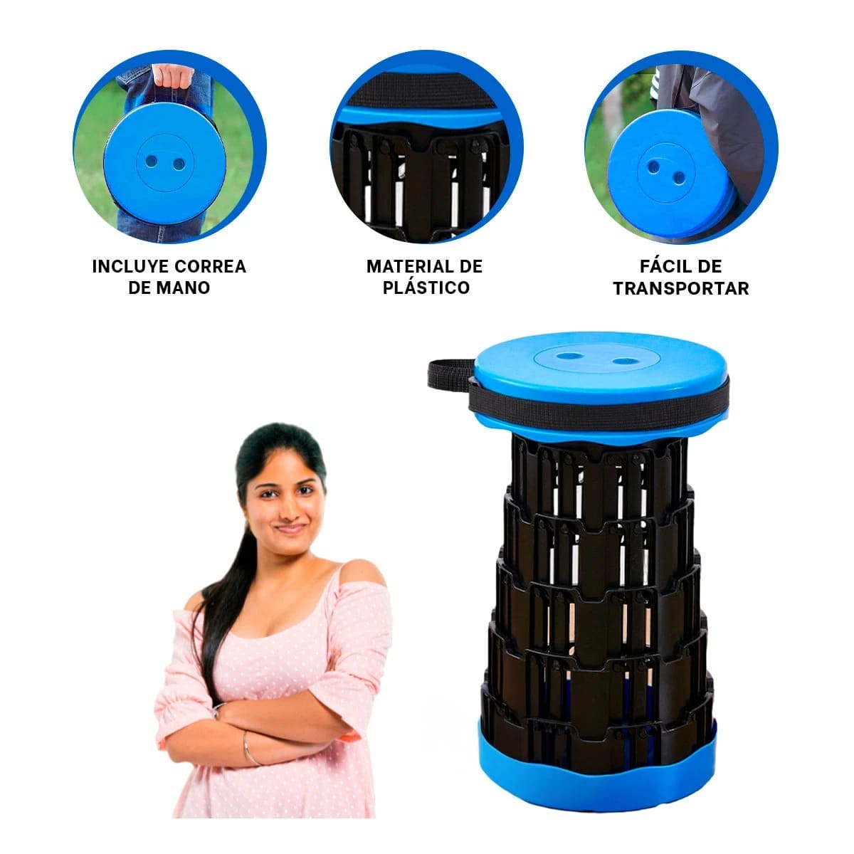 PACK6 ASIENTO REFORZADO EN AZUL Y+REGALO AGENDITA - 2