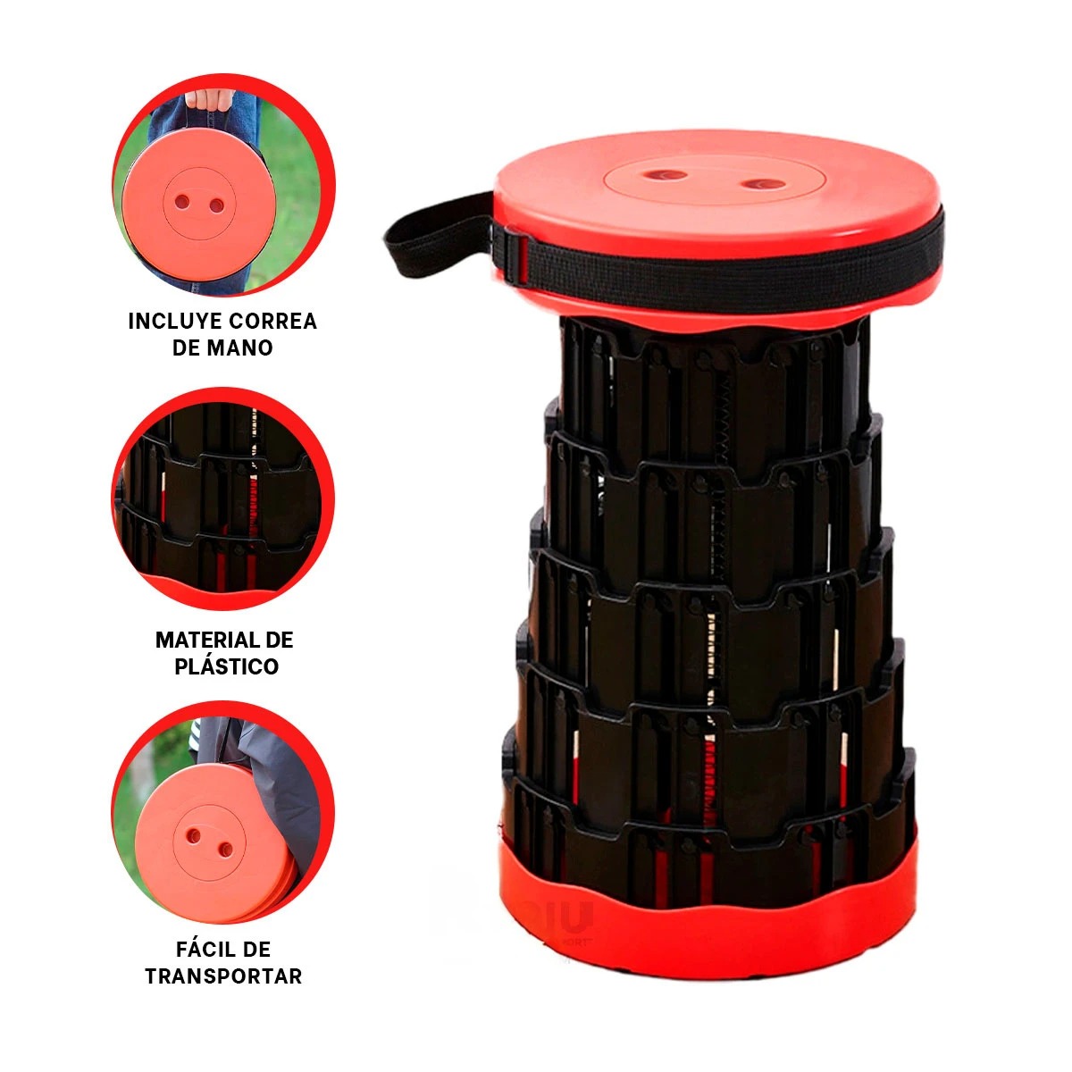 PACK9 ASIENTO CON PROTECCION EN ROJO Y+LIGAS DE REGALO - 3