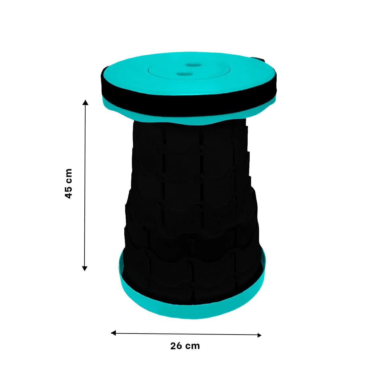 PACK6 BANCO PRACTICO DE COLOR TURQUEZA Y+LIGAS DE REGALO - 5