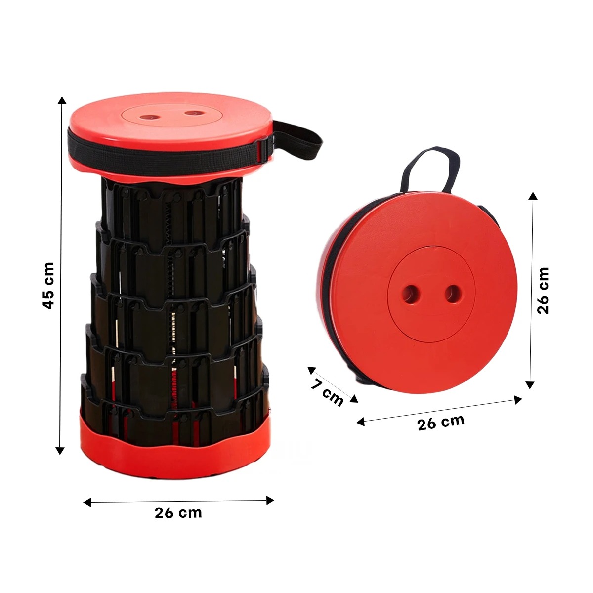 PACK5 SILLA DE DOBLE SEGURO EN ROJO Y+PAPEL DE REGALO - 5