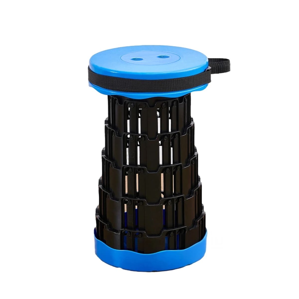 PACK5 SILLA PLEGABLE CON 2 SEGUROS Y TAPA EN COLOR AZUL - 4