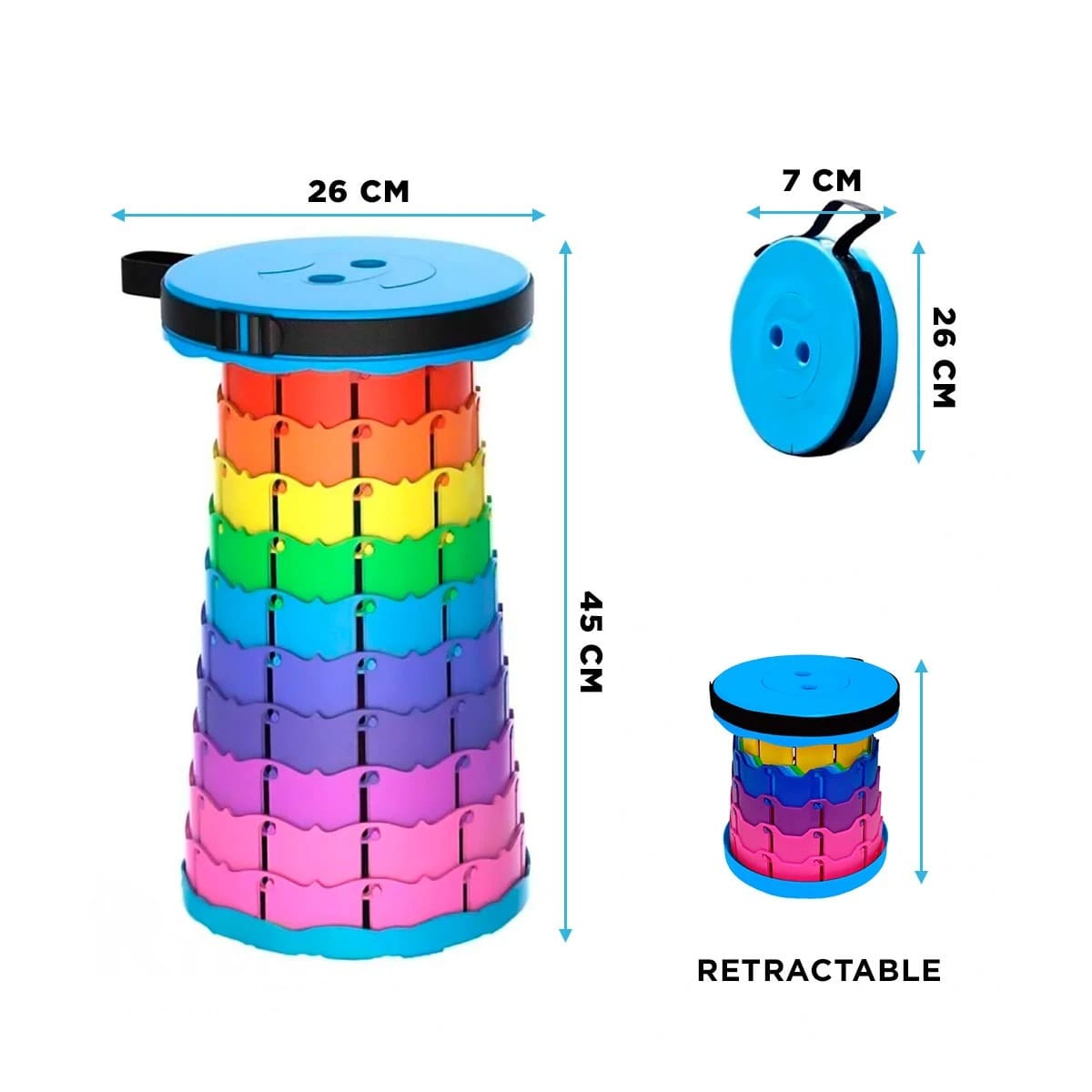 PACK2 SILLA ERGONOMICA Y UTIL MULTICOLOR Y+REGALO AGENDITA - 5