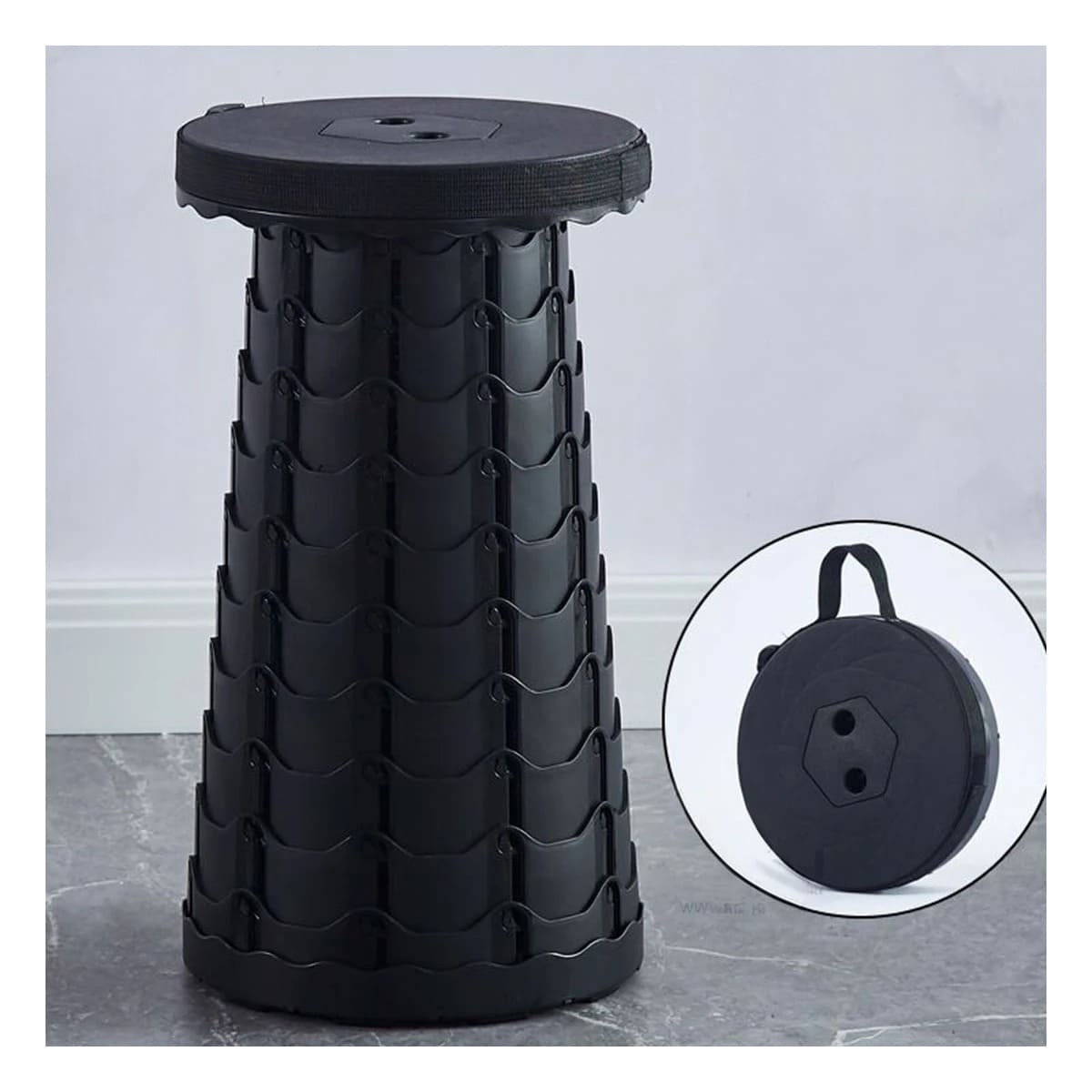 PACK5 SILLA FUNCIONAL Y PRACTICA EN NEGRO Y+REGALO STICKERS - 3