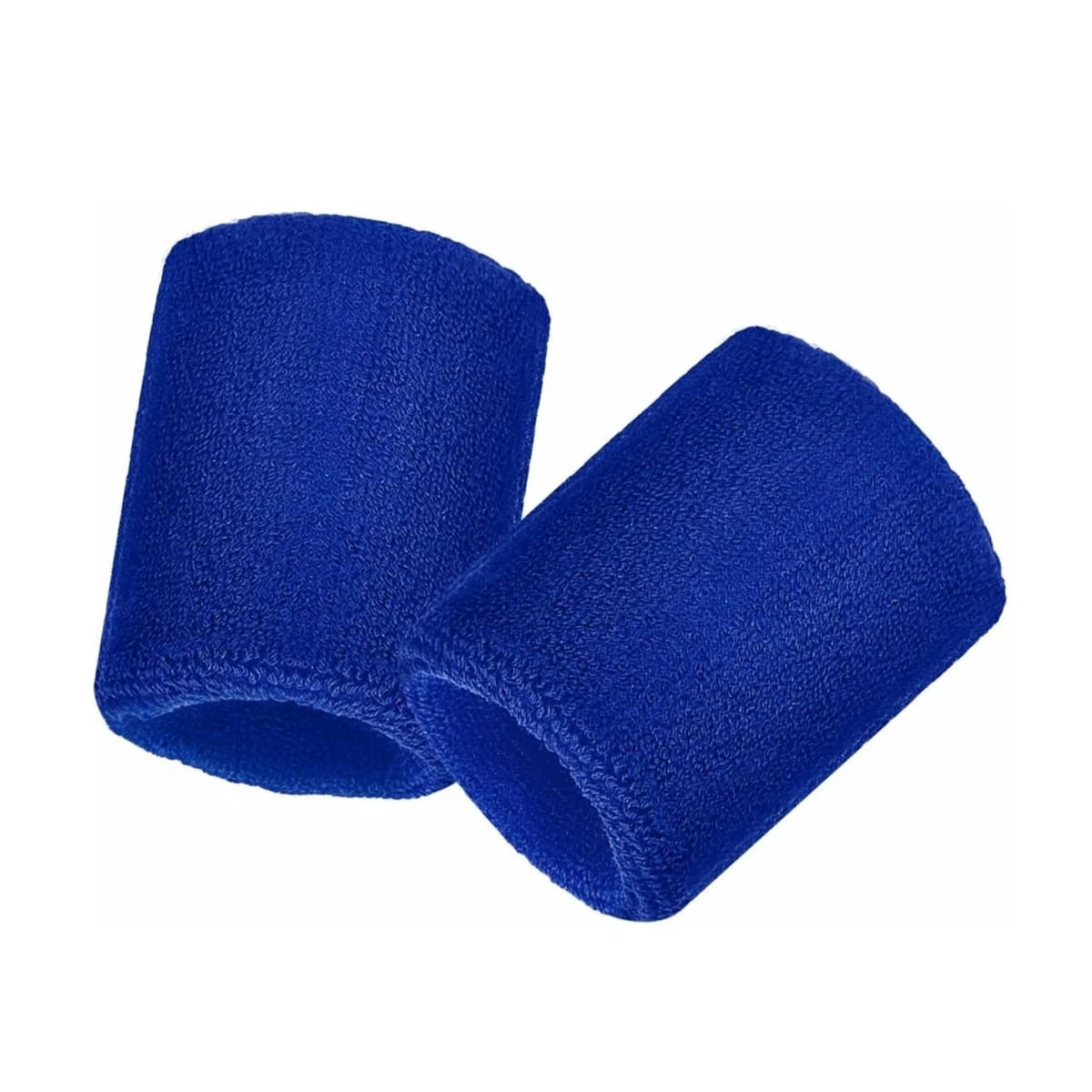 PACK2 MUÑEQUERAS GRUESAS TENIS AZUL Y+BANDERITAS ADHESIVAS - 2