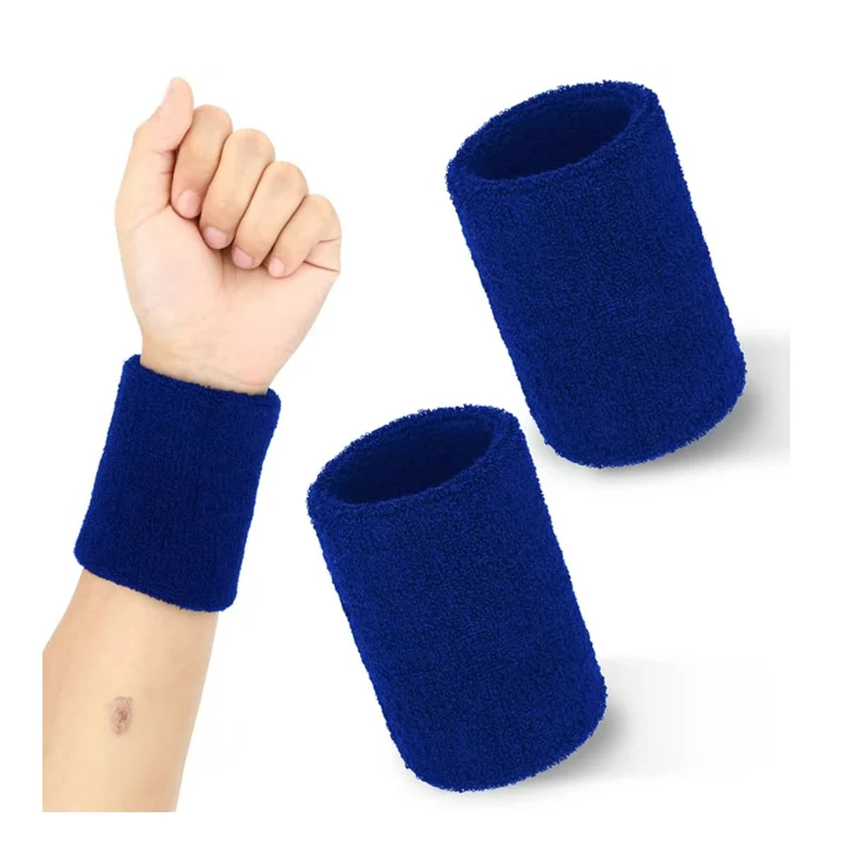 PULSERAS PARA TENIS ANTISUDOR AZUL Y+GIFT STICKERS - 2