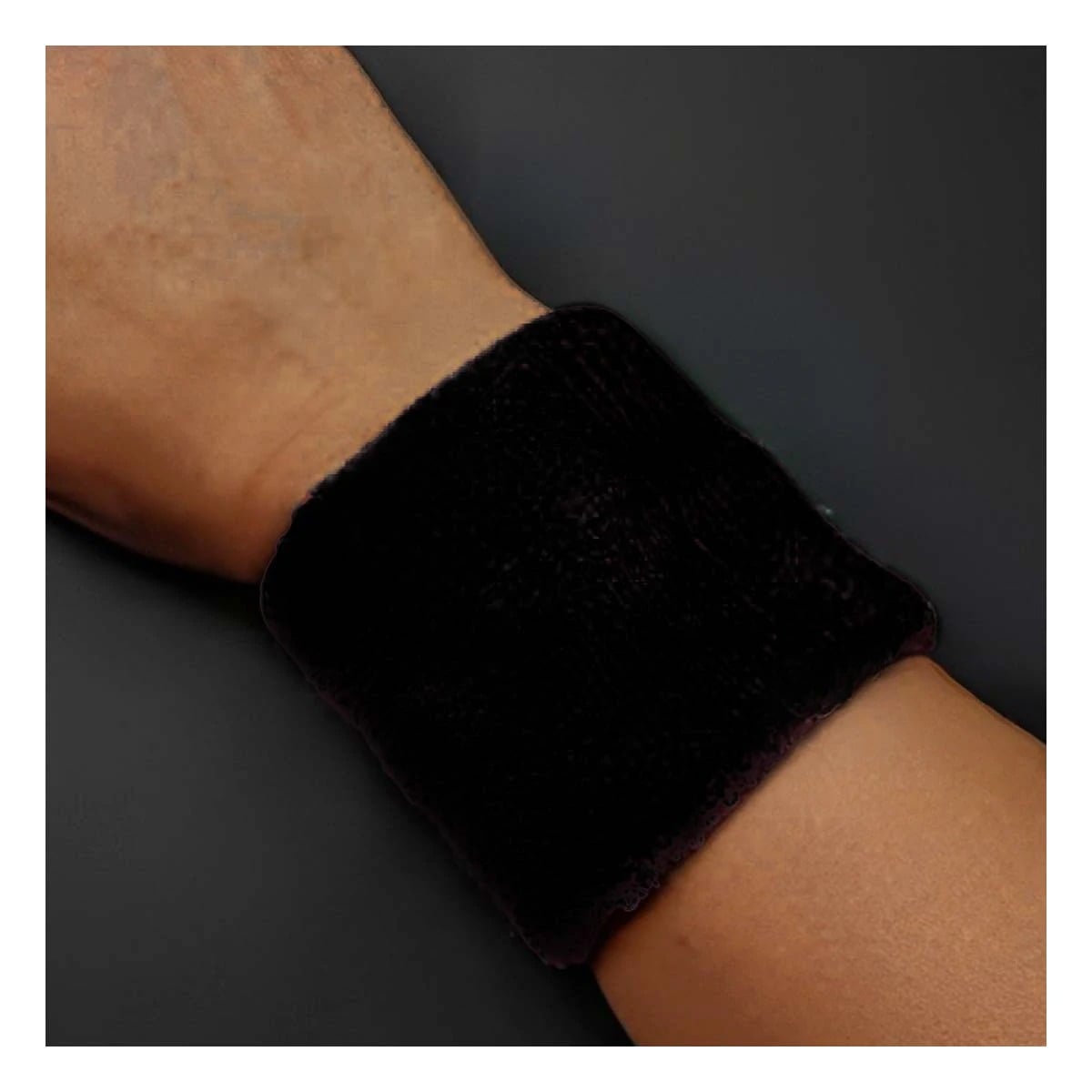 MUÑEQUERAS GRUESAS PARA TENIS NEGRO Y+PAPEL DE REGALO - 4