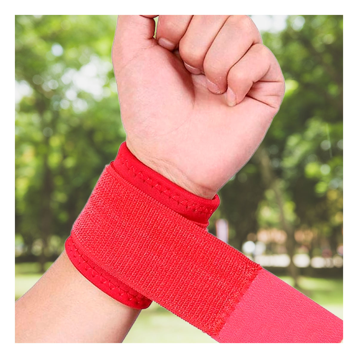 PULSERAS PARA TENIS ANTISUDOR ROJO Y+GIFT STICKERS - 4