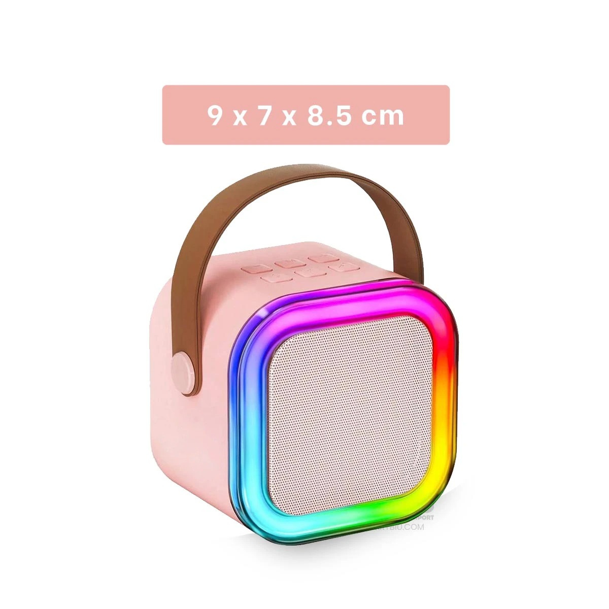 PACK2 PARLANTE CON MICRO WIRELESS EN ROSA Y+REGALO AGENDITA - 5
