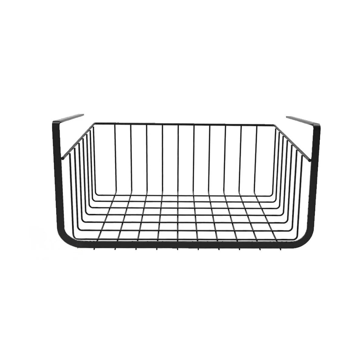 PACK2 ESTRUCTURA ORGANIZADORA METALICA NEGRO 29X20X27CM RESISTENTE Y VERSATIL Y+REGALO STICKER - 2