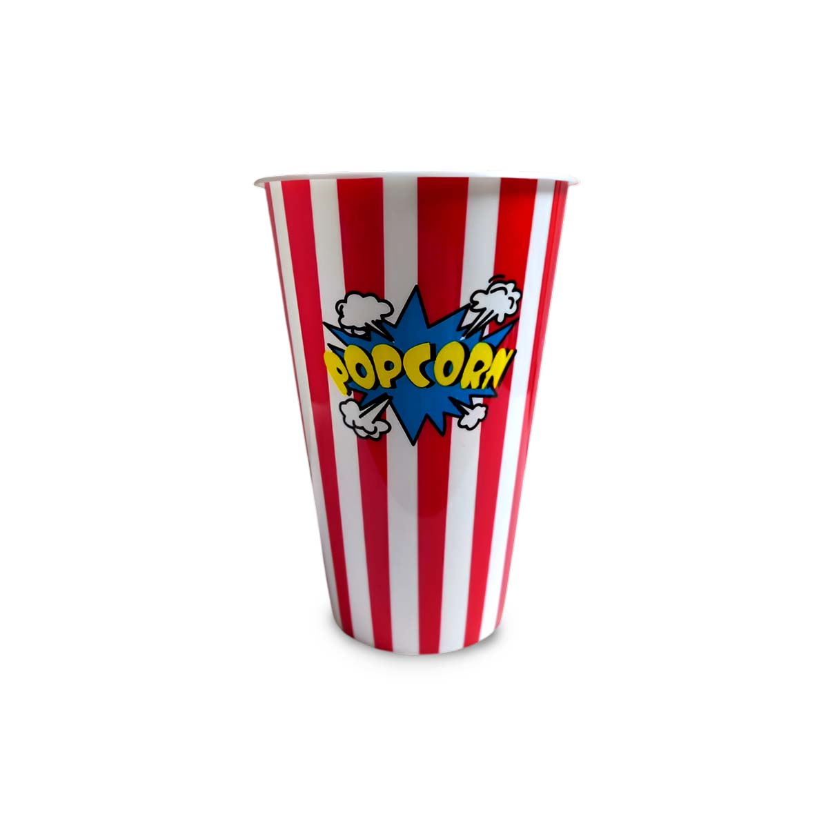 PACK12 BALDE UTIL PARA PALOMITAS EN ROJO Y+LIGAS DE REGALO - 2
