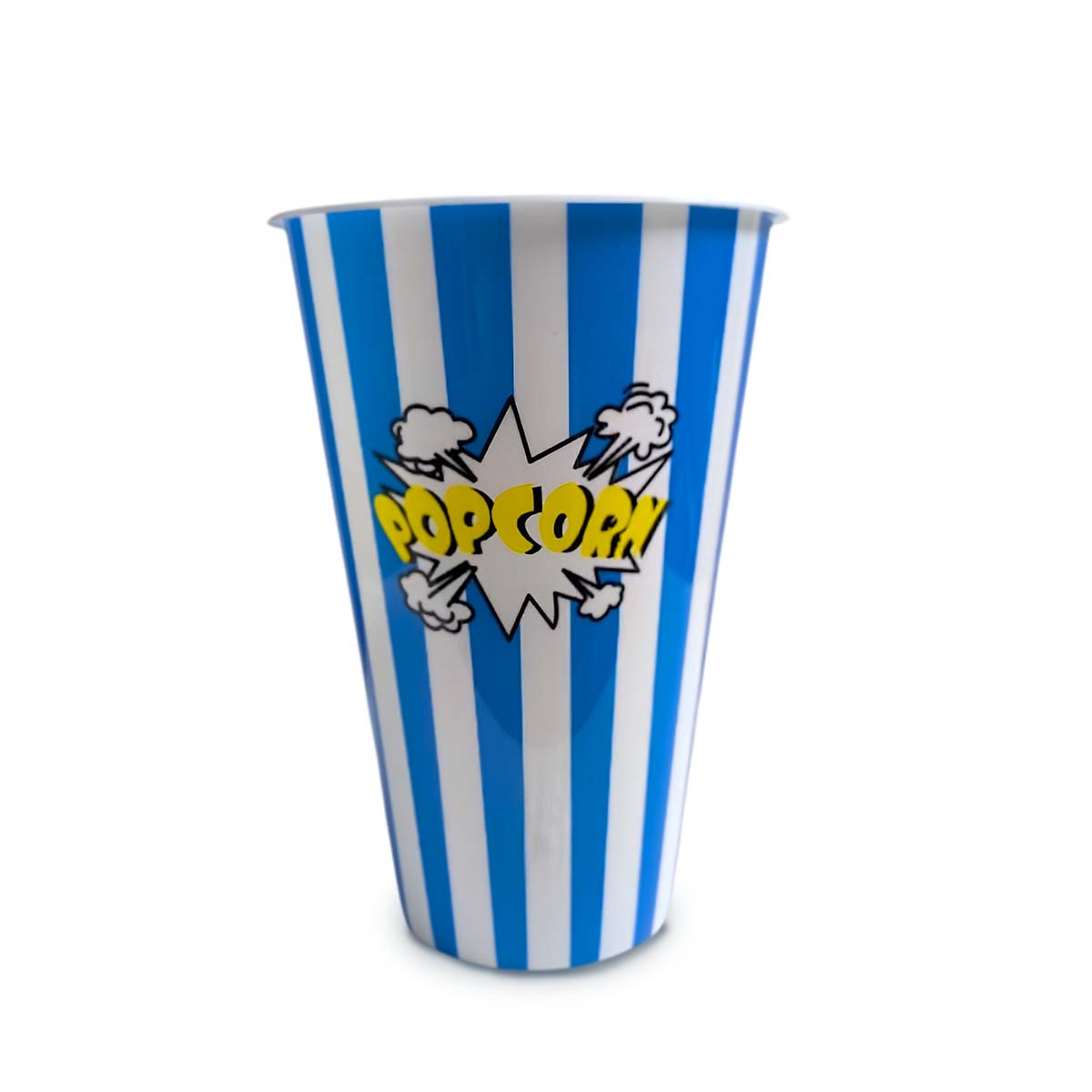 PACK12 BALDE UTIL PARA PALOMITAS EN AZUL Y+LIGAS DE REGALO - 2
