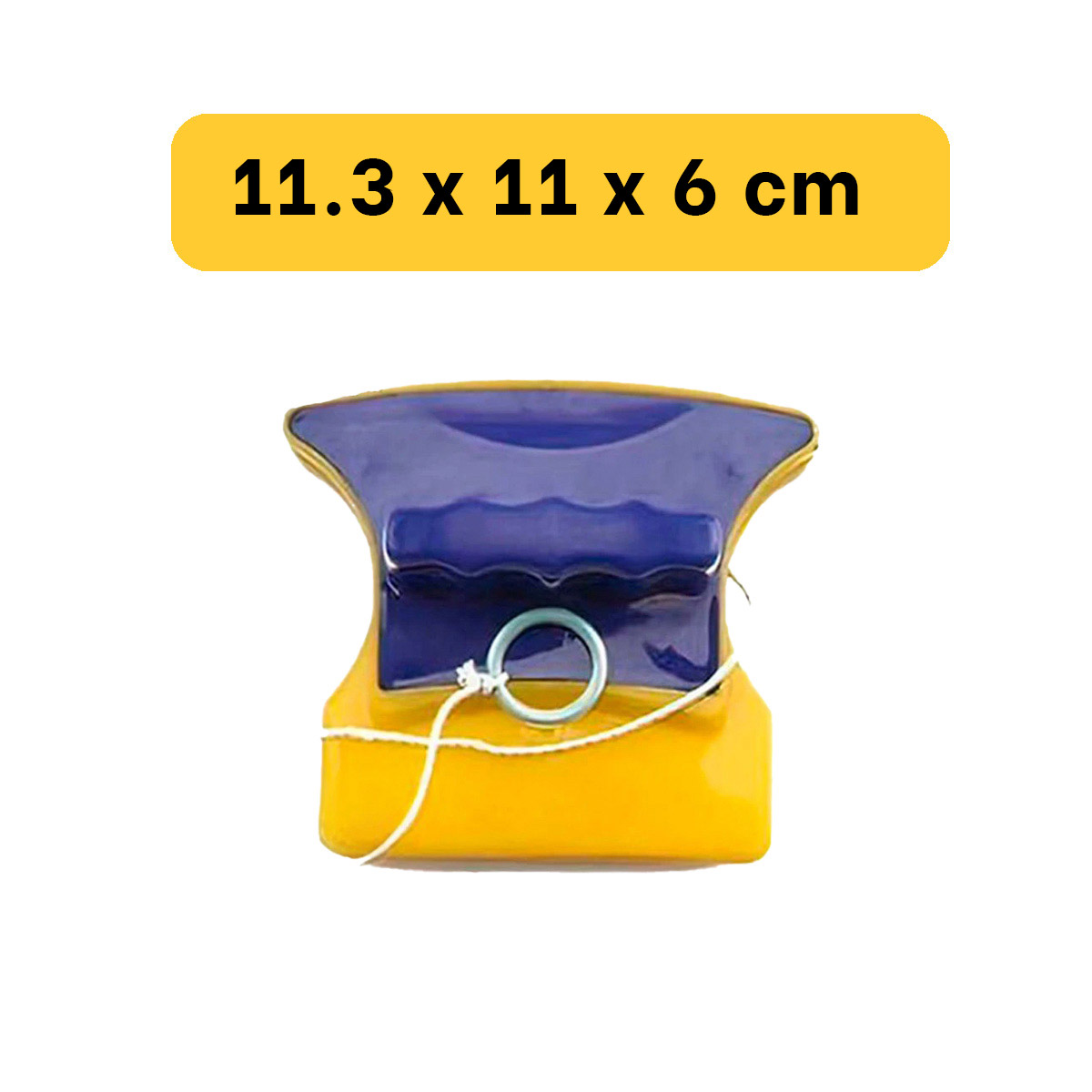 PACK6 LIMPIA CRISTAL EN AZUL AMARILLO Y+BANDERITAS ADHESIVAS - 5