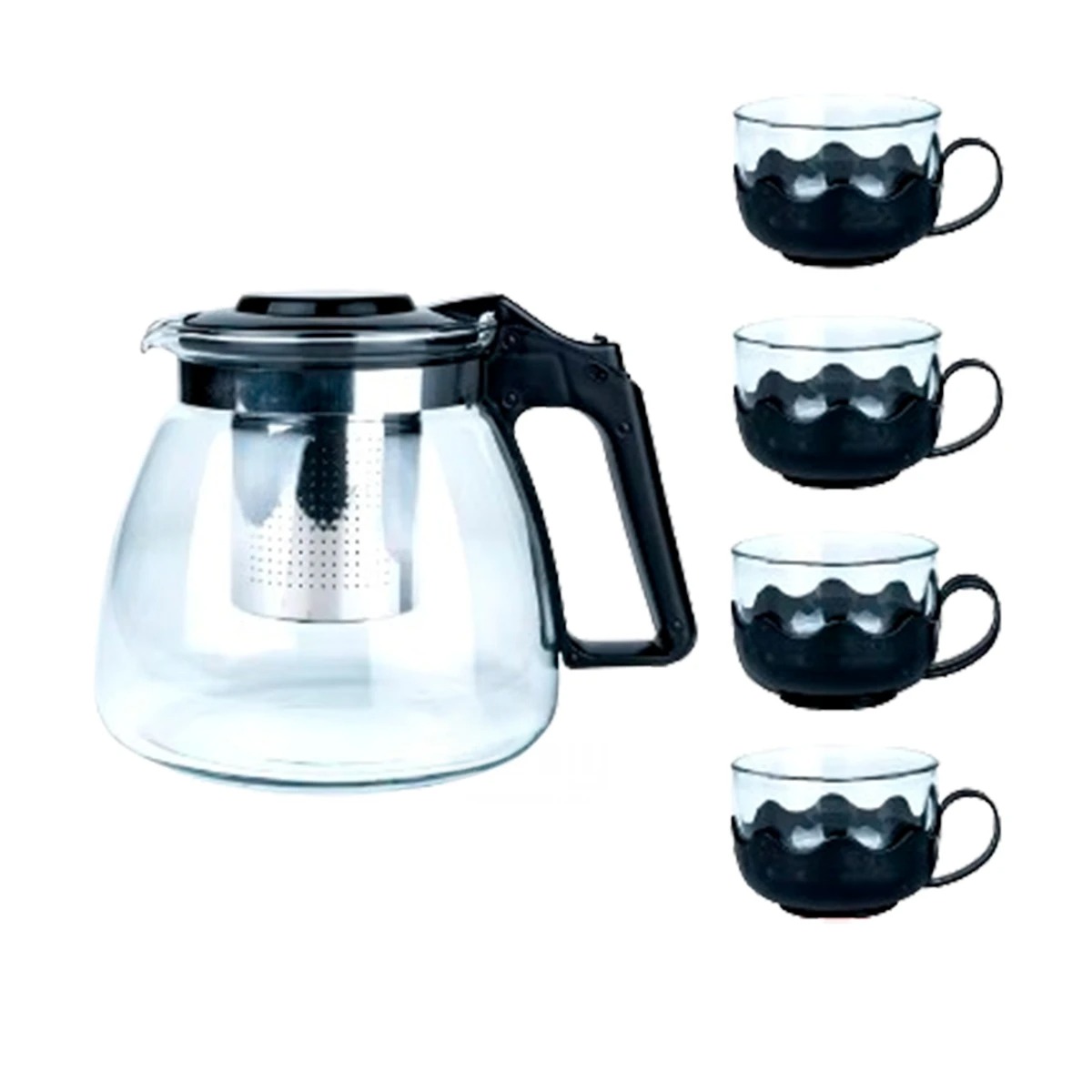 PACK4 INFUSOR PRACTICO PARA TE 1000ML Y+BANDERITAS ADHESIVAS - 2