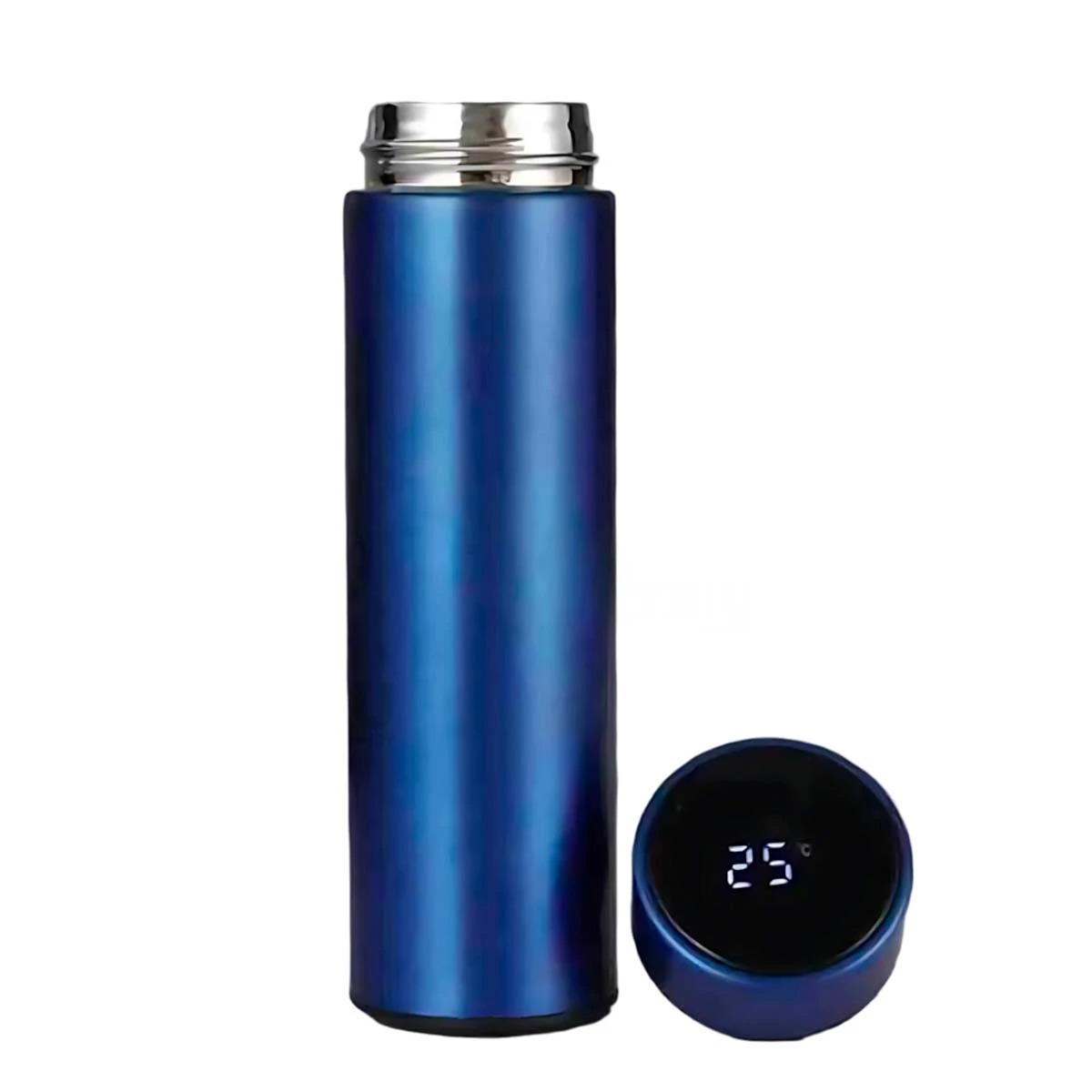 PACK12 TOMATODO DE 500 ML EN AZUL Y+BANDERITAS ADHESIVAS - 2