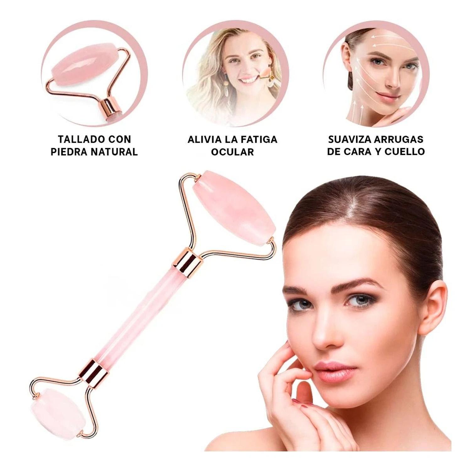 PACK12 KIT 1 DE RUTINA FACIAL CUARZO ROSADO MARMOLEADO PARA HOGAR Y+PAPEL REGALO - 6