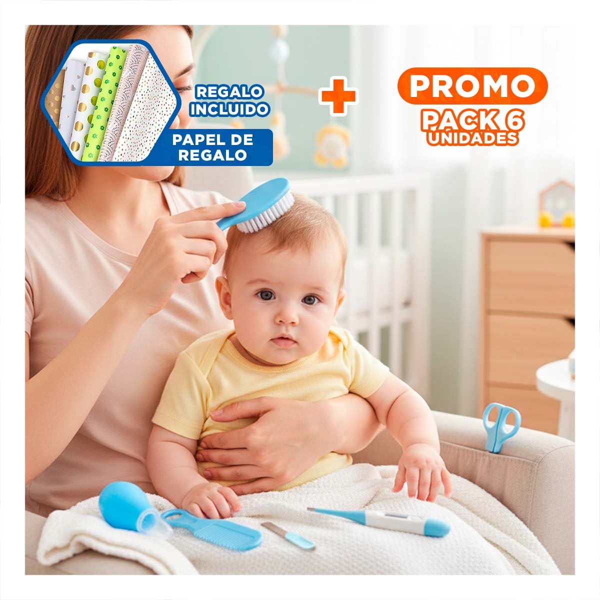 PACK6 EQUIPO 1 DE CUARZO ROSADO MARMOLEADO PARA LIMPIEZA FACIAL Y+PAPEL REGALO - 1