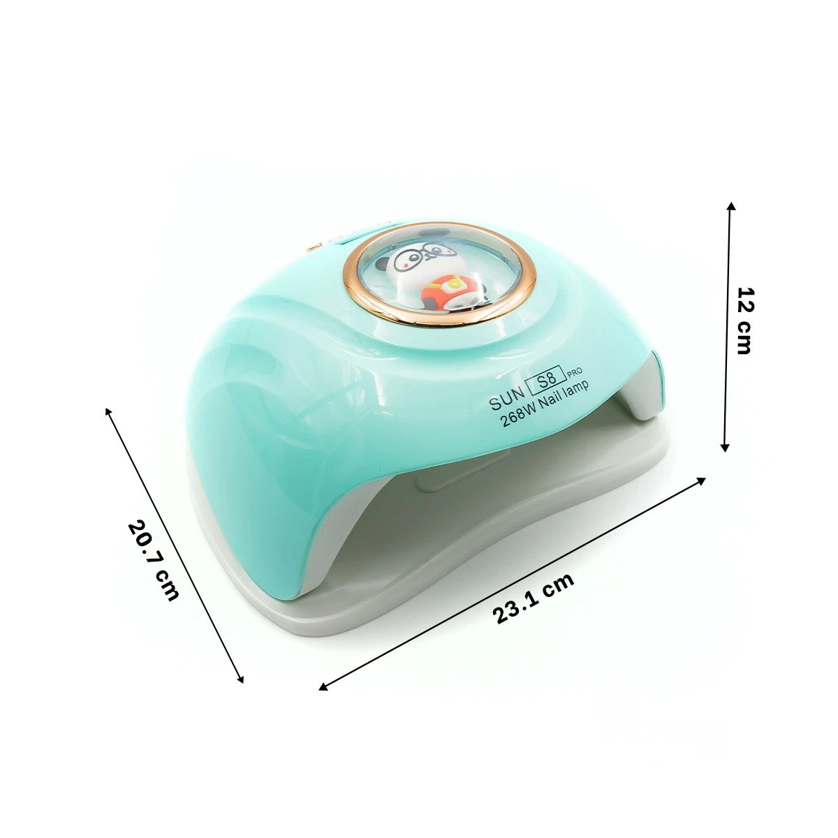 PACK2 APARATO LED SUN S8 PRO 2 EN 1 BLANCO PARA SECADO RAPIDO DE UÑAS TIGRE - 4