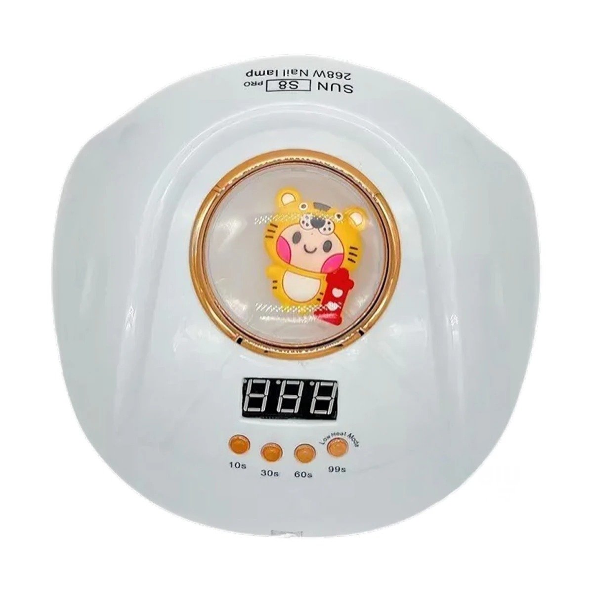 PACK2 SECADORA LED SUN S8 PRO 2 EN 1 BLANCO PARA SECADO RAPIDO DE UÑAS TIGRE Y+REGALO STICKER - 2
