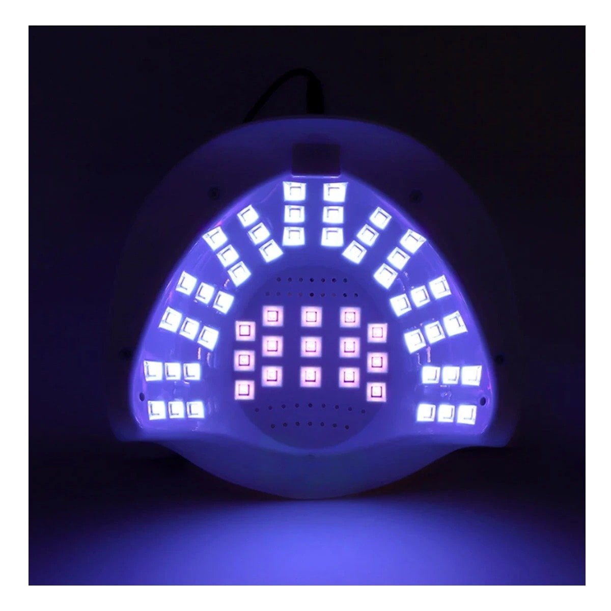 PACK4 CABINA LED SUN S8 PRO 2 EN 1 BLANCO PARA SECADO RAPIDO DE UÑAS TIGRE - 5